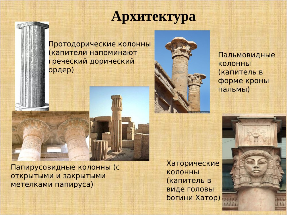 Презентация Египет культура
