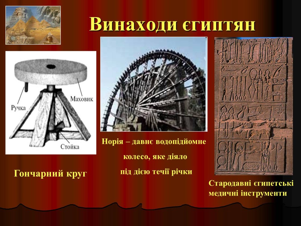Изобретения древнего Египта