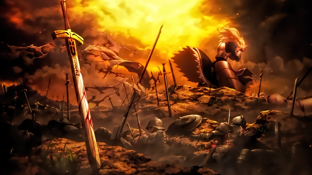 Fate stay Night Сейбер битва