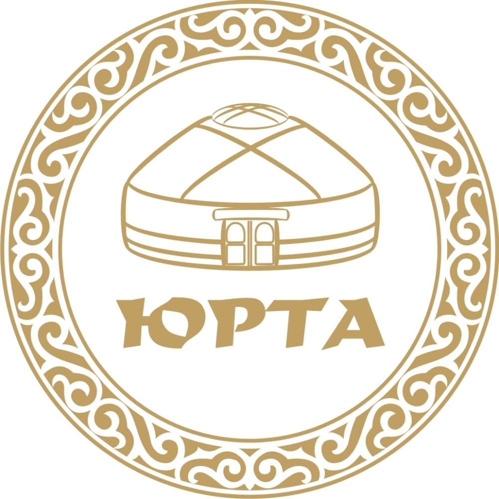 Кыргызская юрта вектор