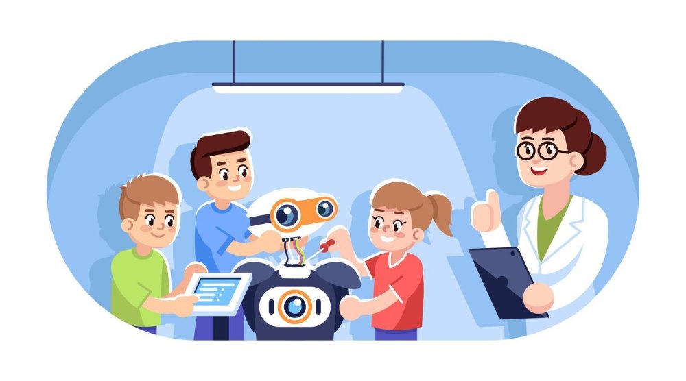 Робототехника точка роста рисунок