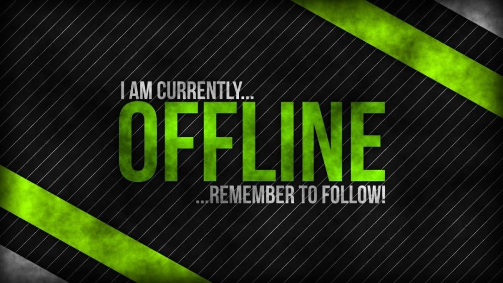 Баннер для Твича offline