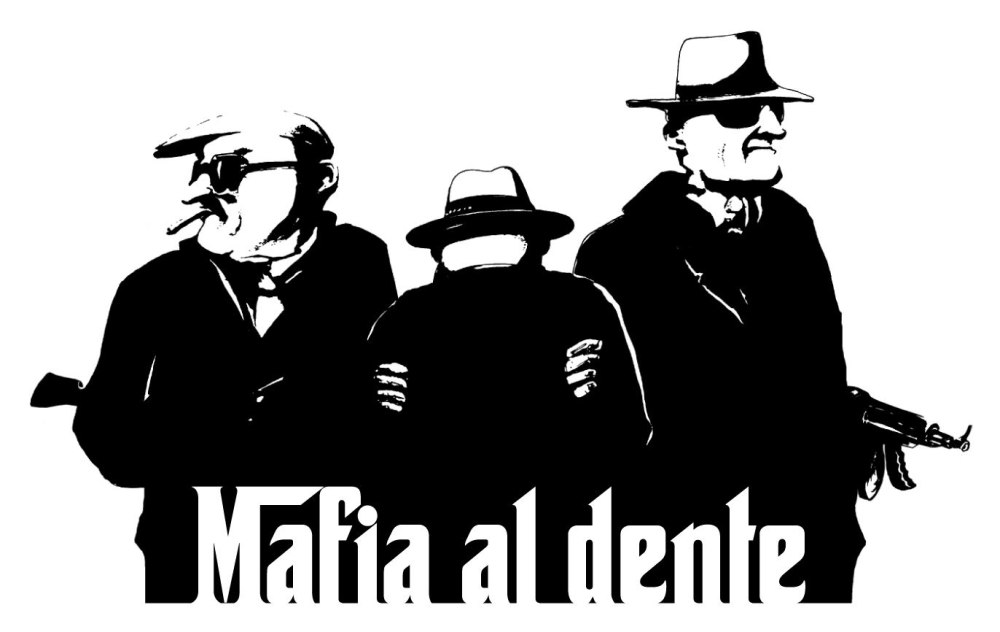 Peaky Blinders чёрно белая