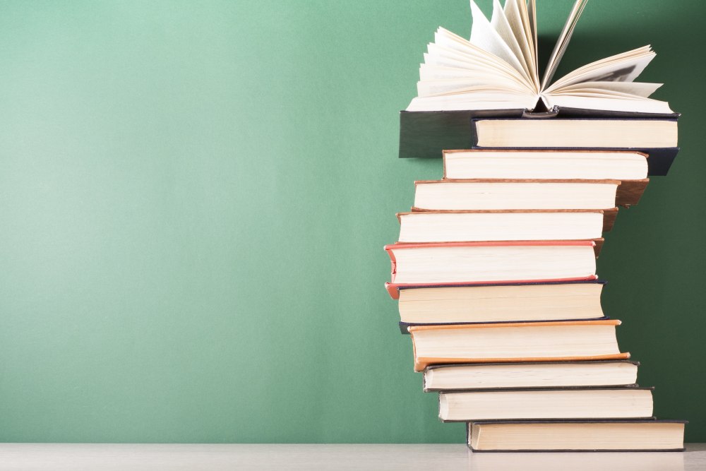 Красивый фон с книгами