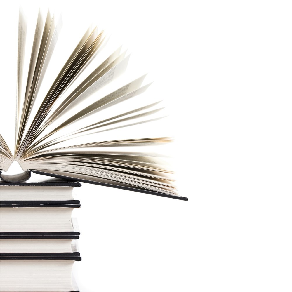 Книга на белом фоне