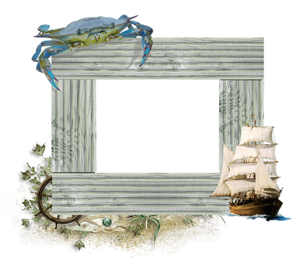 Рамка морская тематика