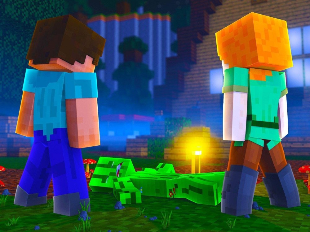 Minecraft Alex fanart