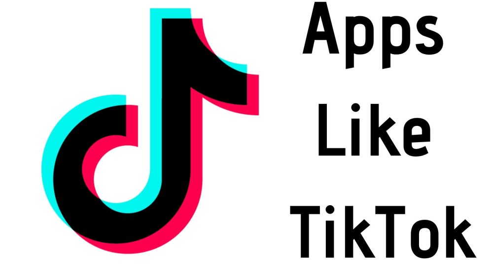 Тик ток логотип на белом фоне