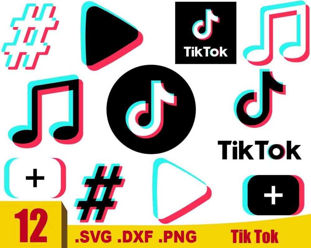 Тик ток логотип