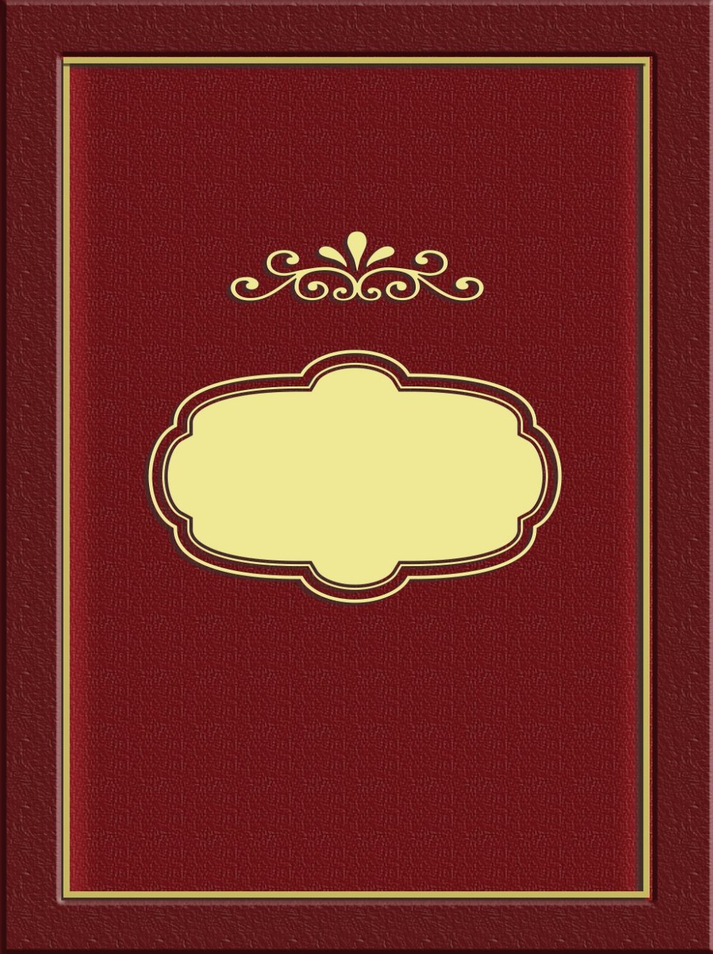 Шаблонтобложки книги для печати