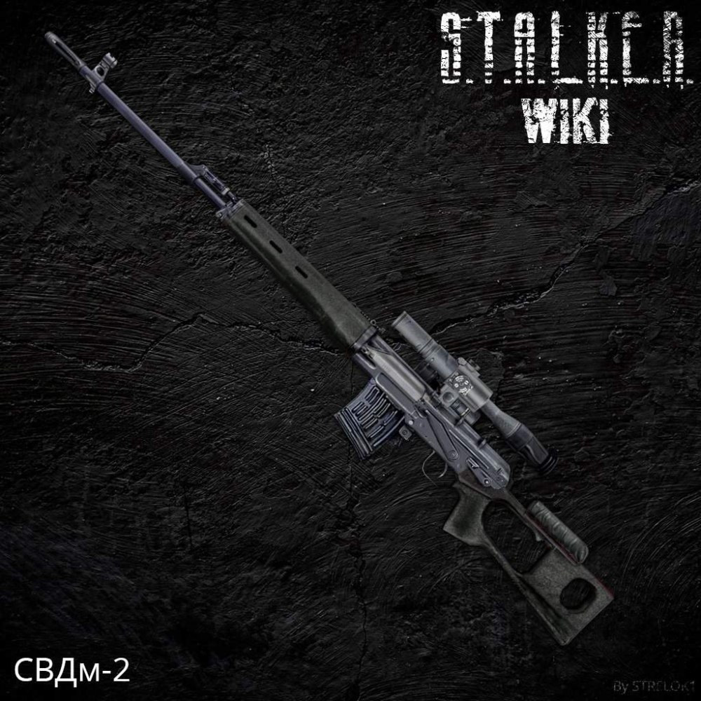 Снайперская винтовка СВДМ-2 сталкер