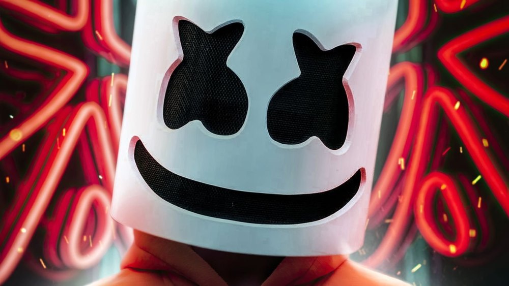 Кристофер Комсток Marshmello без маски