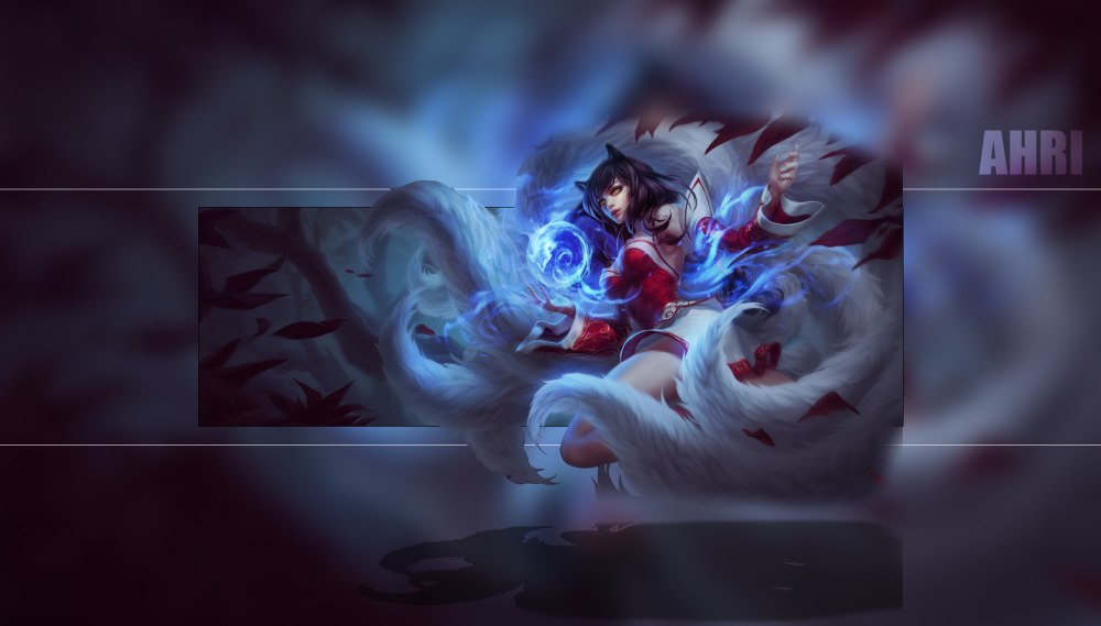 Ahri League of Legends 1920 1080