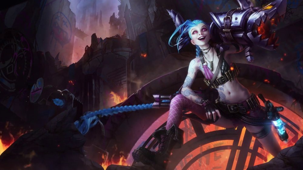 Джинкс League of Legends синематика