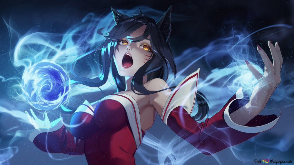 Ahri lol Art