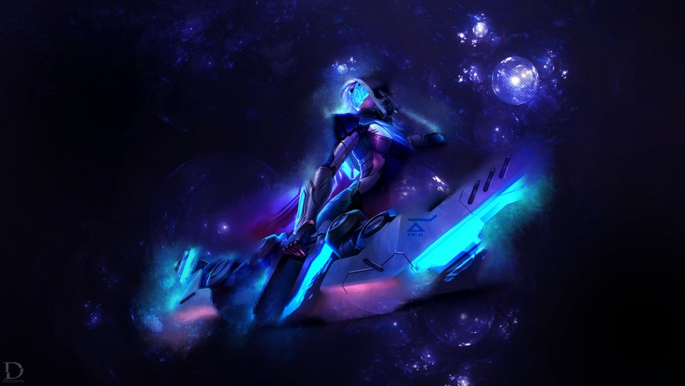League of Legends проект Эш арт