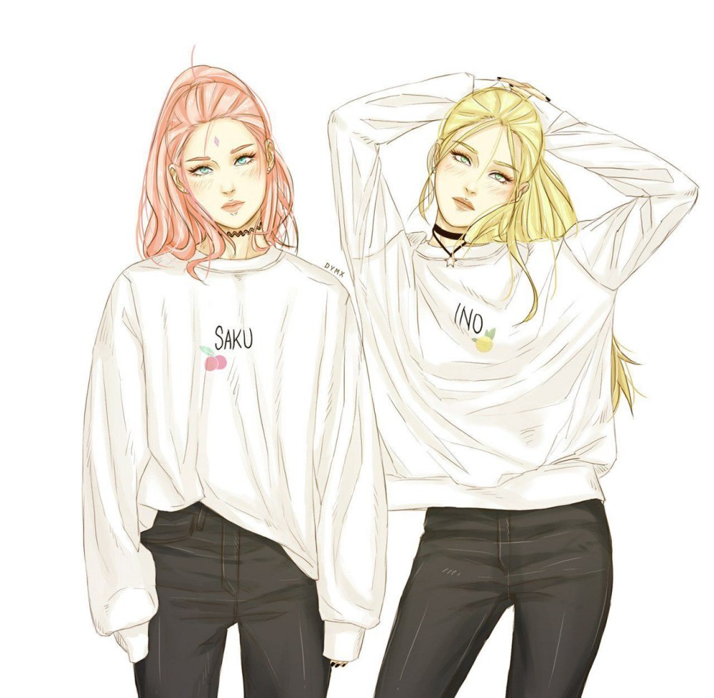 Sasuke and Sakura