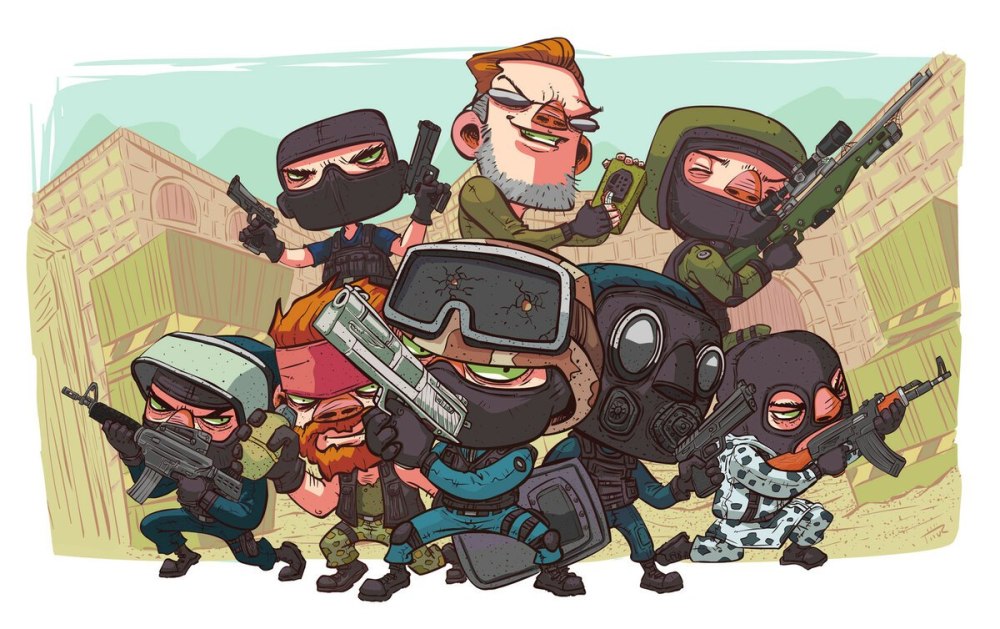 Арты террориста из КС го