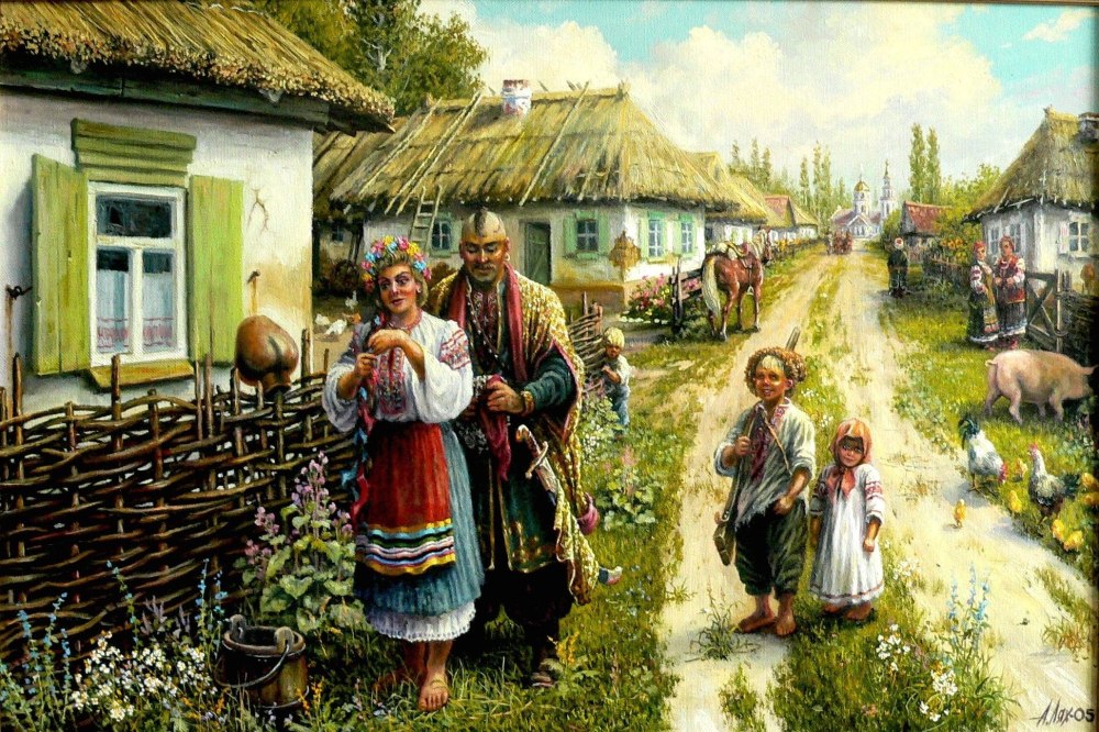 Казачий художник Андрей Петрович Лях
