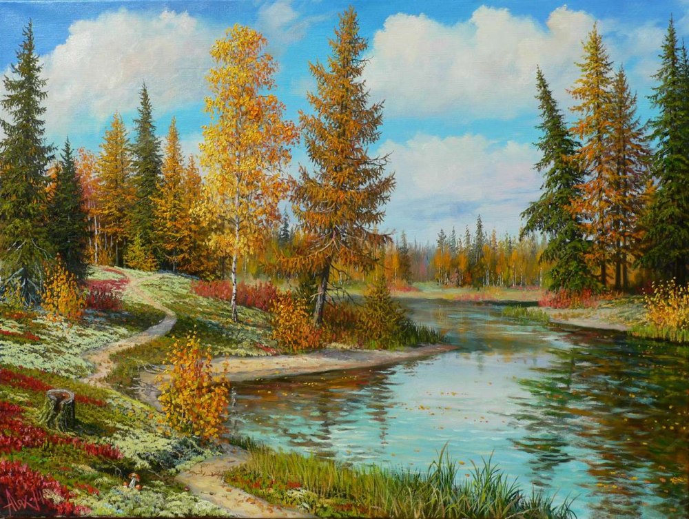 Казачий художник Андрей Петрович Лях