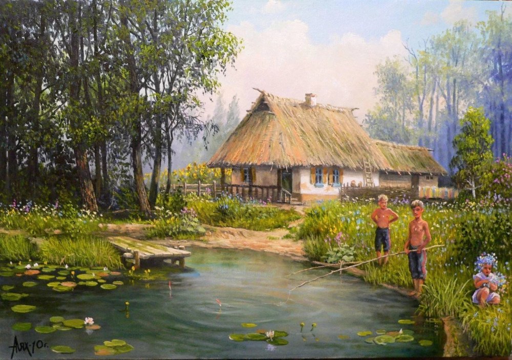 Андрей Петрович Лях казаки картины