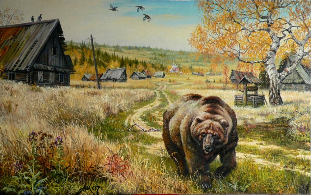 Андрей Лях художник живопись казаки