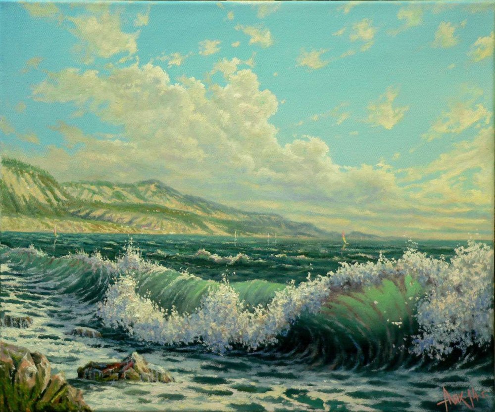 Кубанский казачий художник Андрей Лях