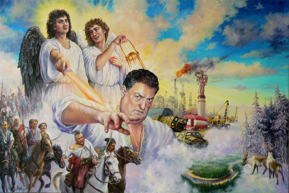 Казачий художник Андрей Петрович Лях