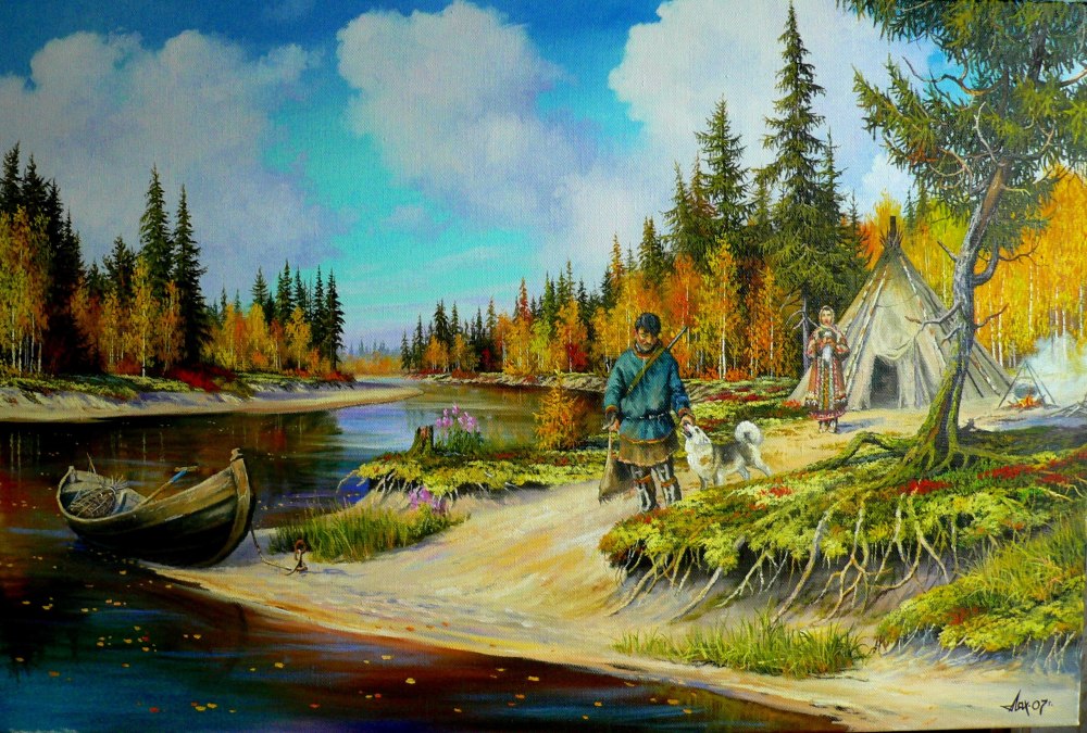 Кубанский художник Андрей Петрович Лях