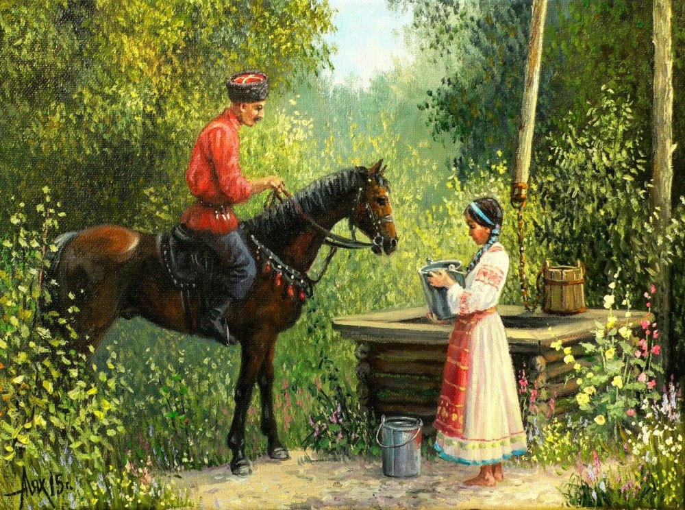 Кубанский художник Андрей Петрович Лях
