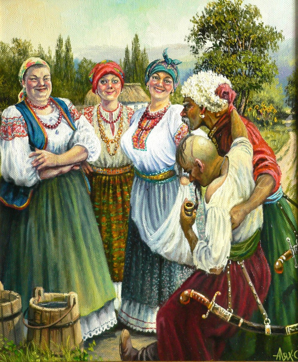 Андрей Петрович Лях казаки картины