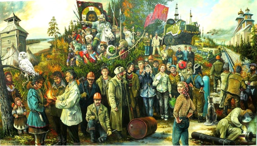 Казачий художник Андрей Петрович Лях
