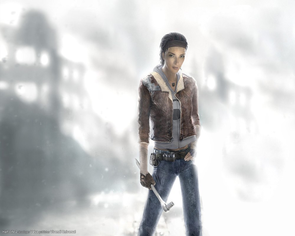 Аликс Вэнс из half Life Alyx