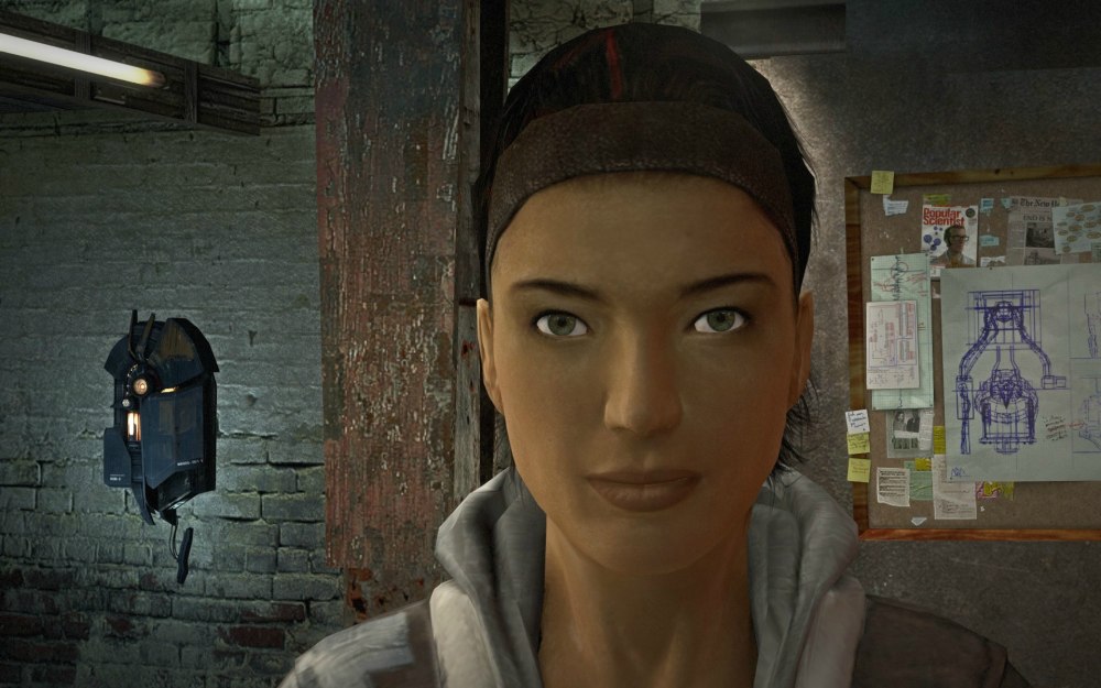Аликс Вэнс из half Life Alyx