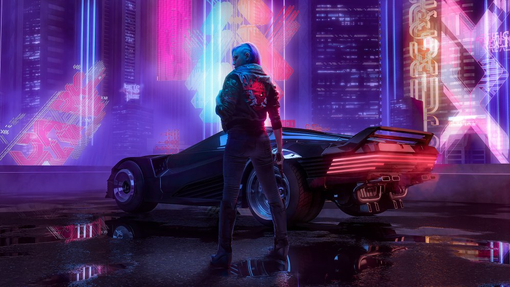 Найт Сити Cyberpunk 2077