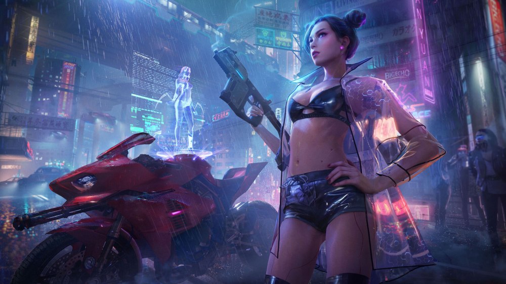 Cyberpunk 2077 Нетраннер