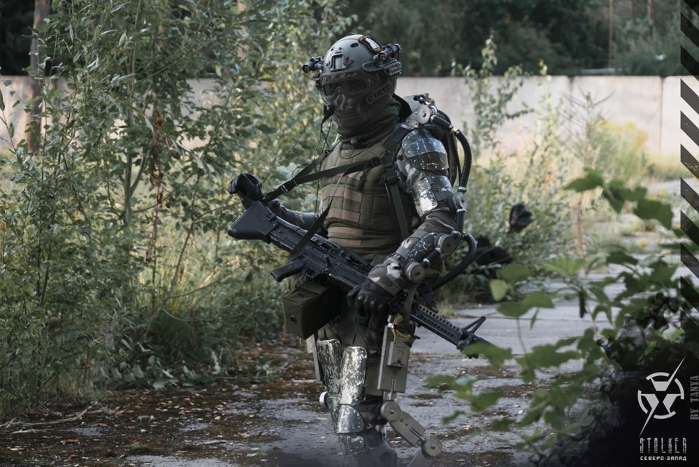 Stalker тень Чернобыля экзоскелет