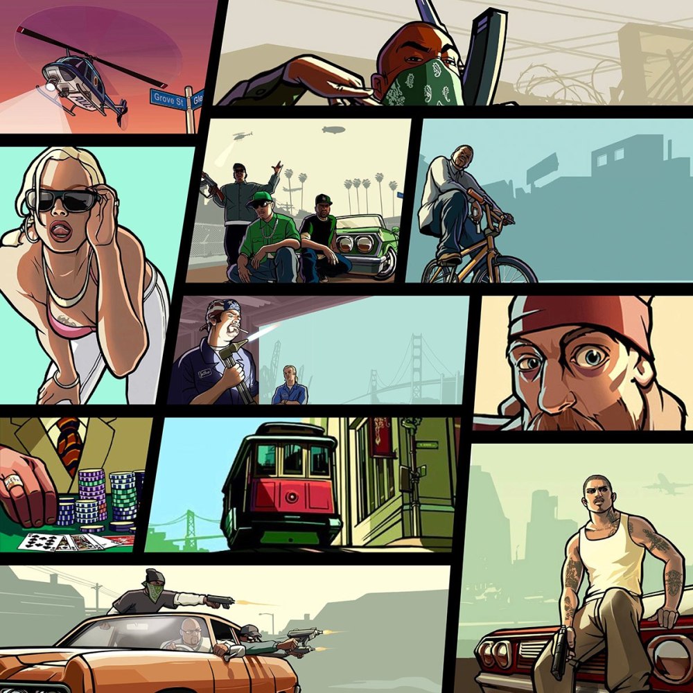 Grand Theft auto санандрес