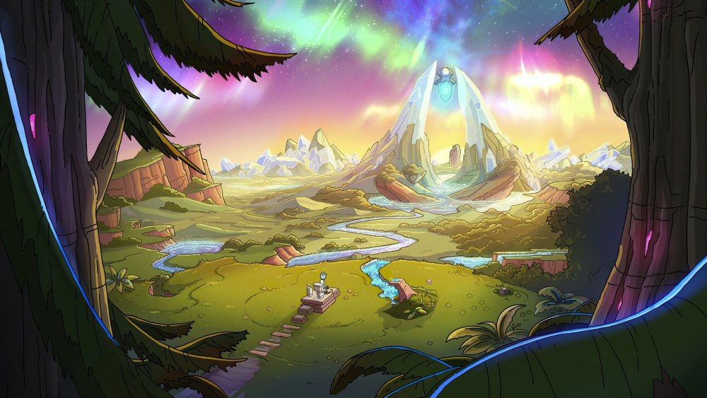 Rick and Morty фон