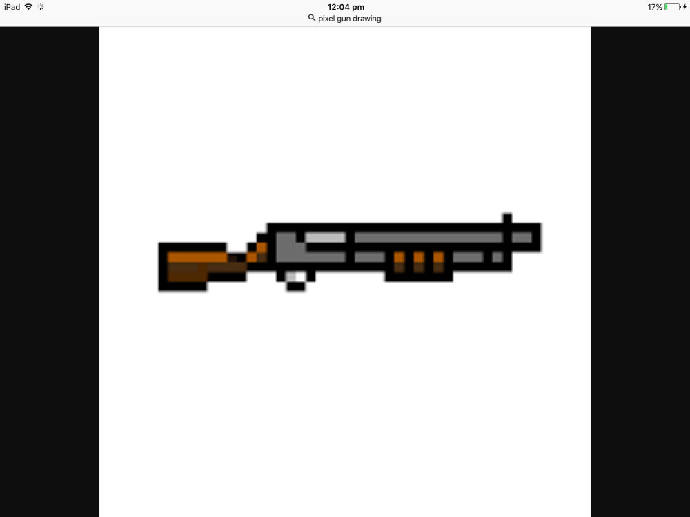 Пиксельный автомат ak47