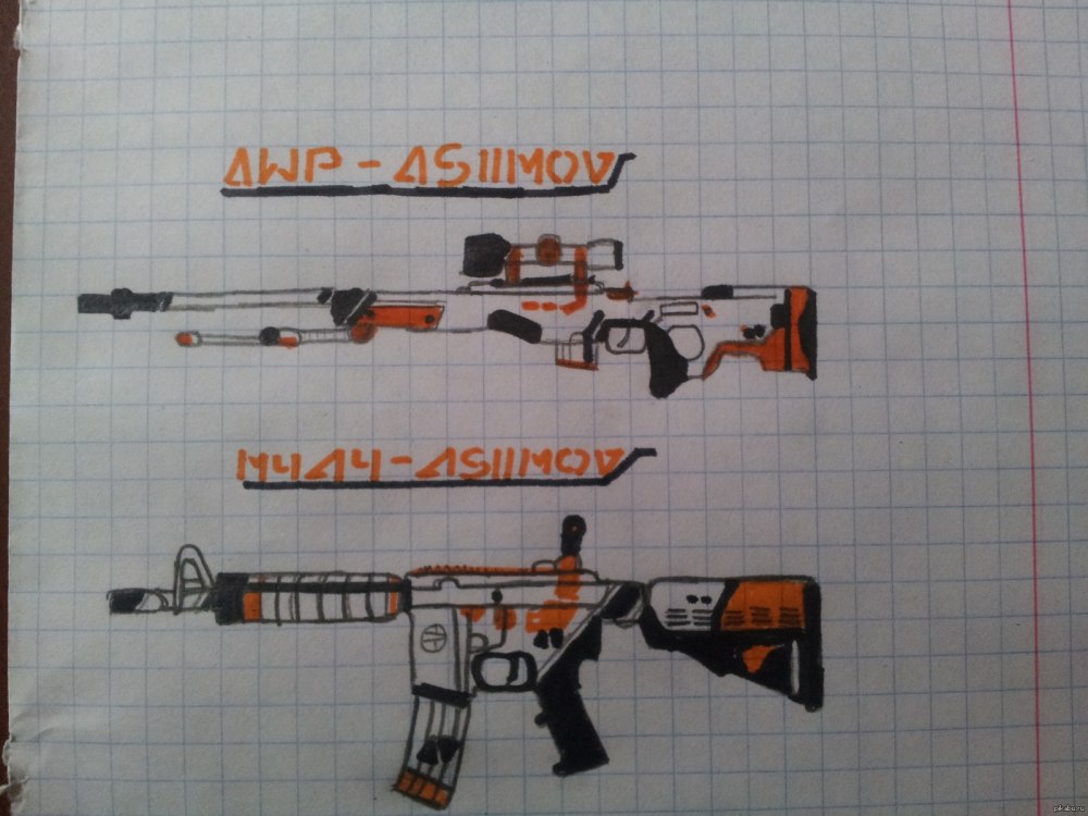 Пиксельный автомат АК 8 бит