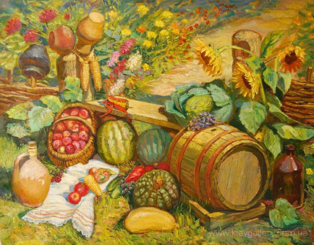 Осенины праздник урожая картины