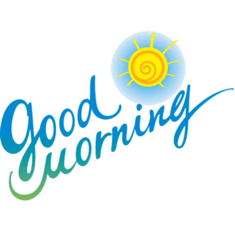 Стикер good morning