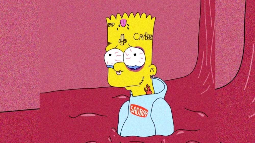 Lil Peep симпсоны