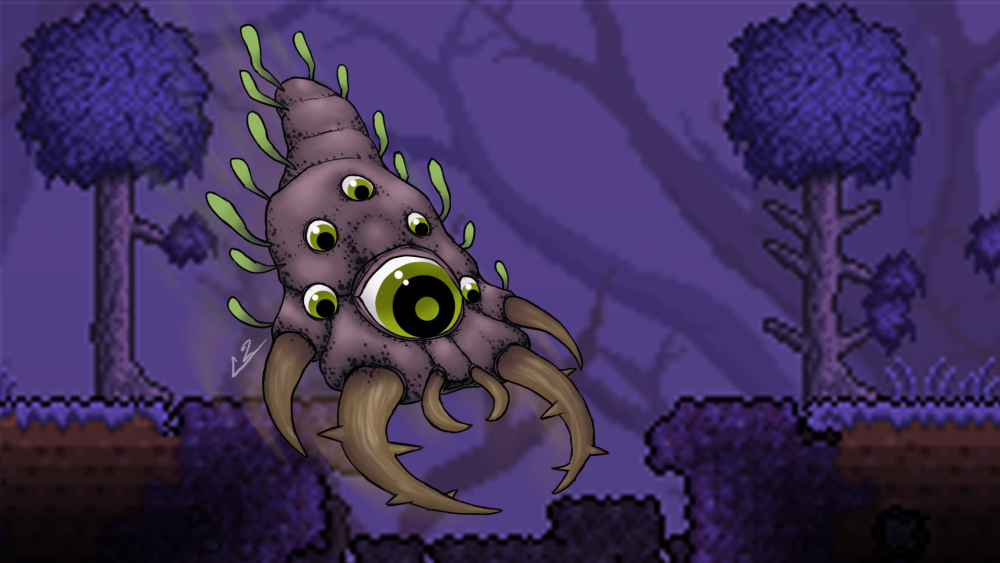 Terraria Moonlord Art