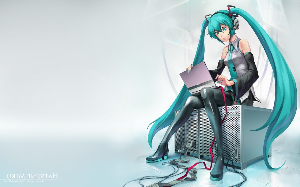 Hatsune Miku обои на рабочий стол