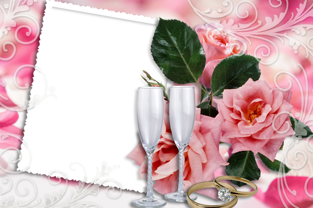 Серебряная свадьба коллаж