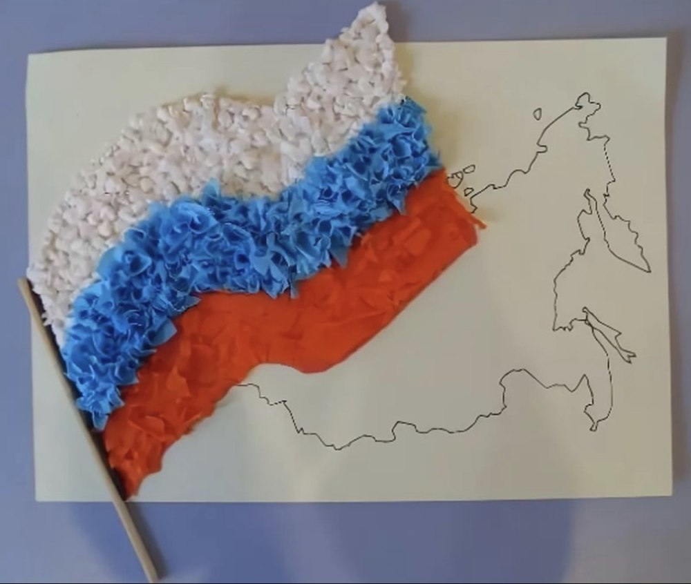 Рисунок на тему Россия