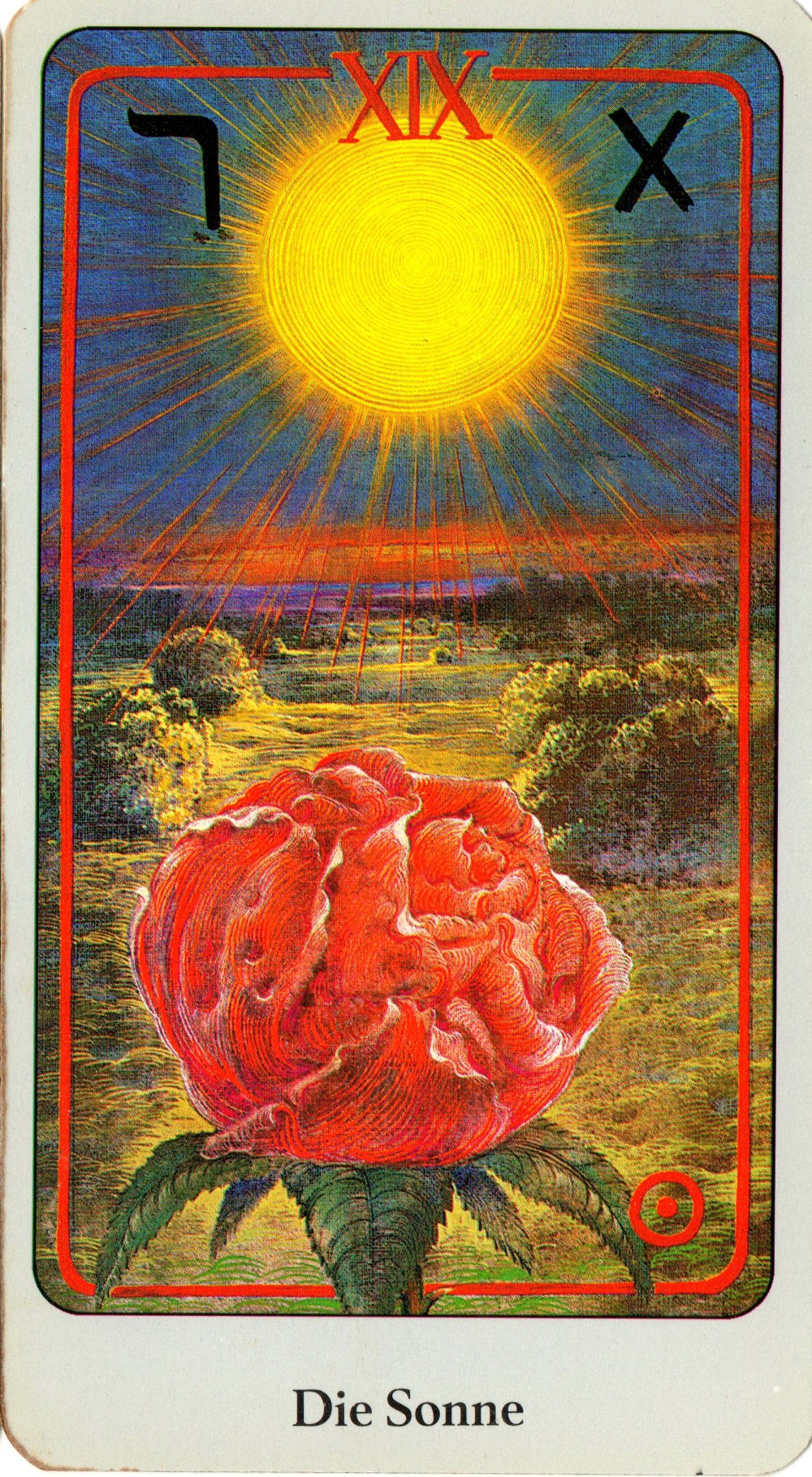 Солнце the good Tarot