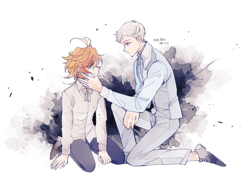 Обещанный Неверленд Emma x Norman
